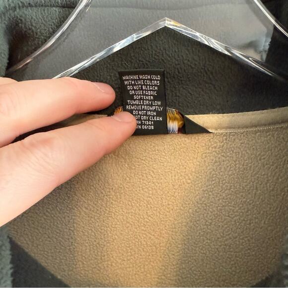 L.L Bean Polartec Fleece Zip Up Size XXL - Picture 5 of 8